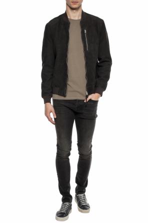 ‘stones’ leather jacket, zdjęcie 2 ‘stones’ leather jacket od AllSaints